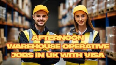 Afternoon Warehouse Operative Jobs in UK with Visa