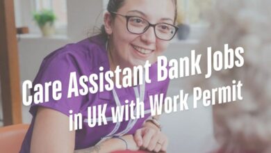 Care Assistant Bank Jobs in UK with Work Permit
