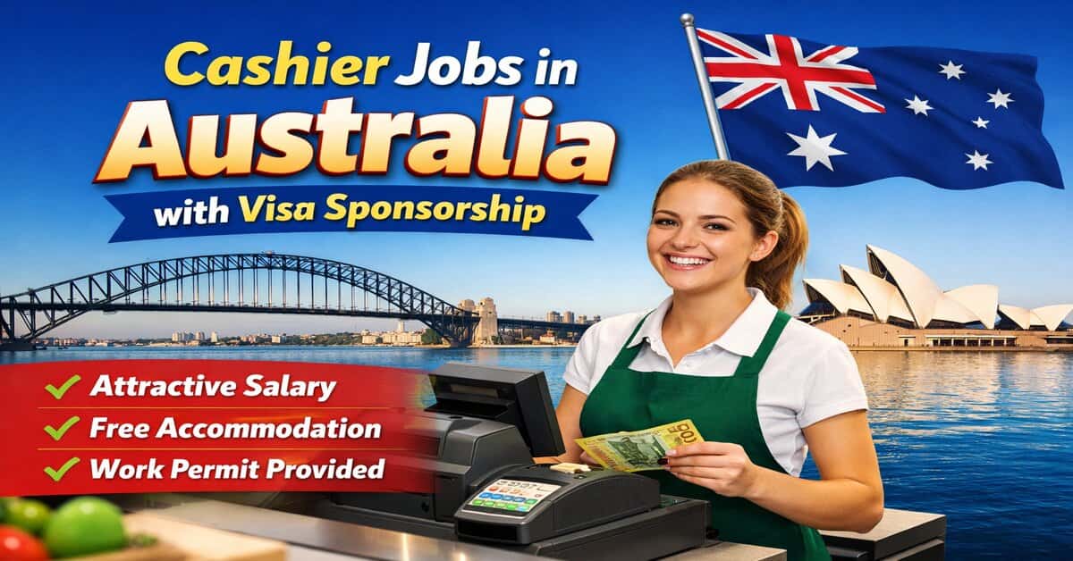 Cashier Jobs in Australia with Visa Sponsorship
