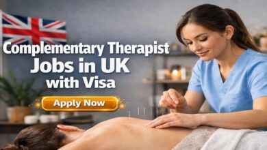 Complementary Therapist Jobs in UK with Visa