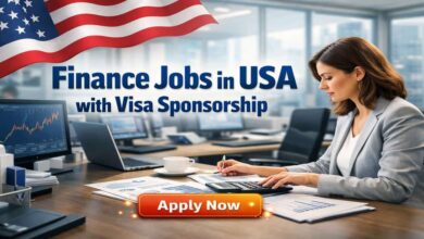 Finance Jobs in USA with Visa Sponsorship