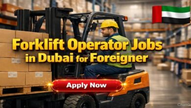 Forklift Operator Jobs in Dubai for Foreigner