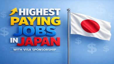Highest Paying Jobs in Japan with Visa Sponsorship