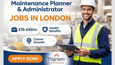 Maintenance Planner and Administrator Jobs in London