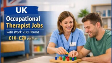 UK Occupational Therapist Jobs with Work Visa Permit
