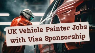 UK Vehicle Painter Jobs with Visa Sponsorship