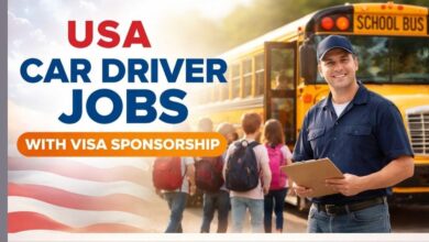 USA Car Driver Jobs with Visa Sponsorship