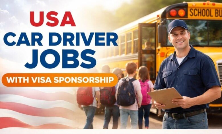 USA Car Driver Jobs with Visa Sponsorship