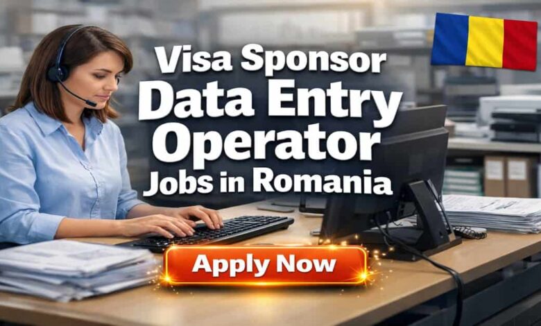 Visa Sponsor Data Entry Operator Jobs in Romania