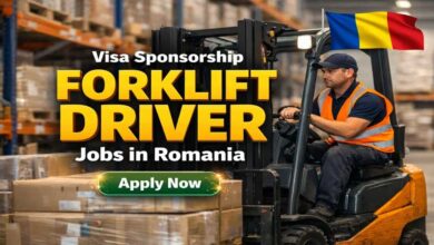 Visa Sponsorship Forklift Driver Jobs in Romania