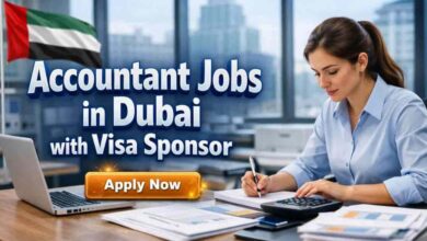 Accountant Jobs in Dubai with Visa Sponsor