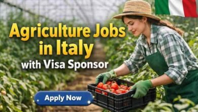 Agriculture Jobs in Italy with Visa Sponsor