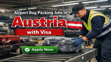 Airport Bag Packing Jobs in Austria with Visa