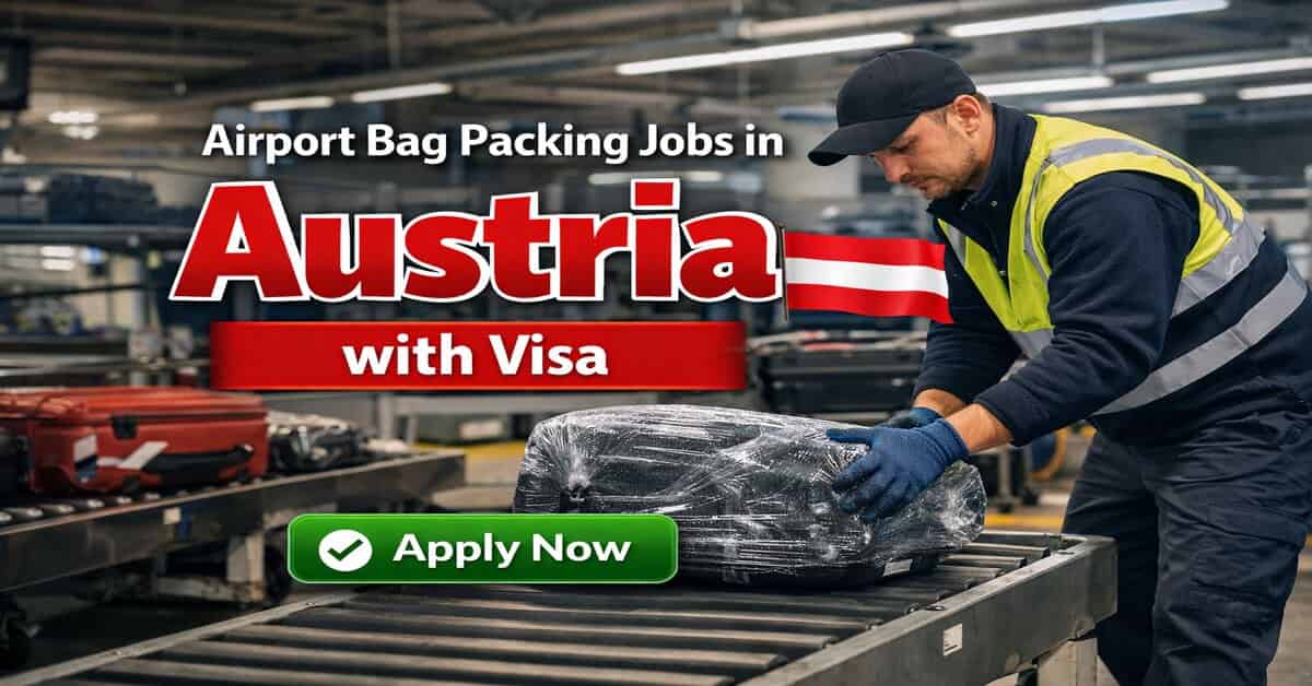Airport Bag Packing Jobs in Austria with Visa