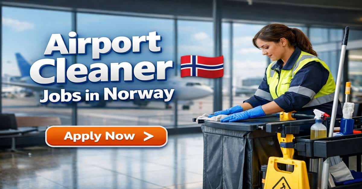 Airport Cleaner Jobs in Norway