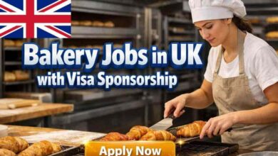 Bakery Jobs in UK with Visa Sponsorship