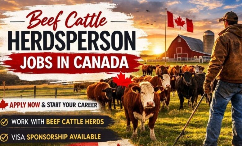 Beef Cattle herdsperson Jobs in Canada