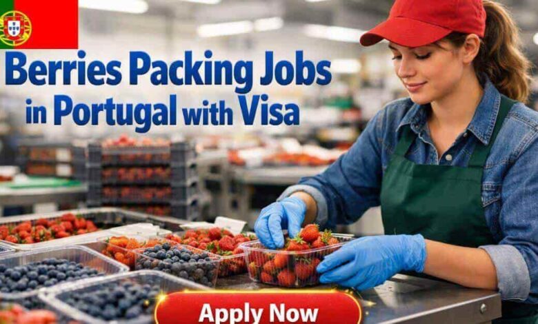 Berries Packing Jobs in Portugal with Visa
