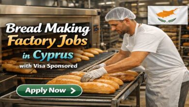 Bread Making Factory Jobs in Cyprus with Visa Sponsored