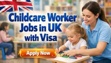 Childcare Worker Jobs in UK with Visa