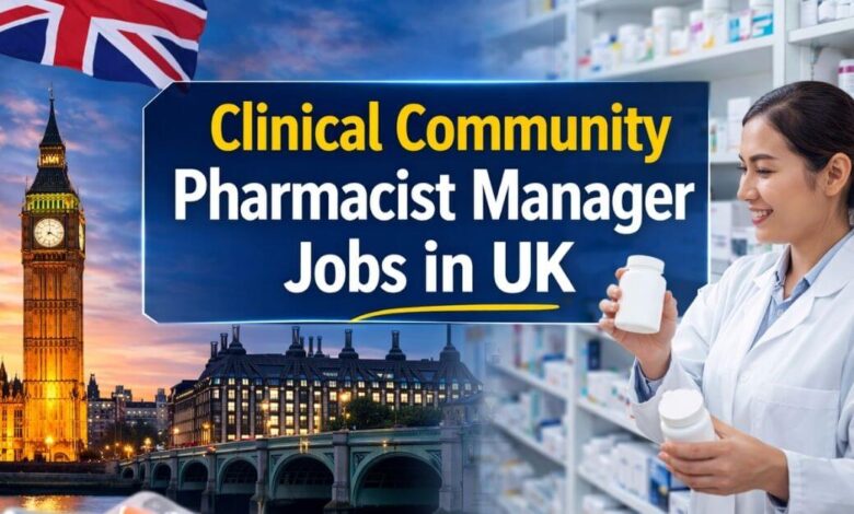 Clinical Community Pharmacist Manager Jobs in UK