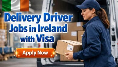 Delivery Driver Jobs in Ireland with Visa