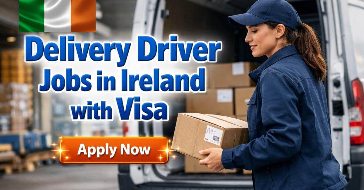 Delivery Driver Jobs in Ireland with Visa