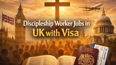 Discipleship Worker Jobs in UK with Visa