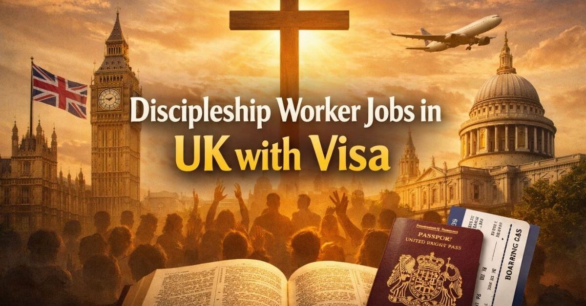 Discipleship Worker Jobs in UK with Visa