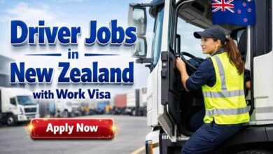 Driver Jobs in New Zealand with Work Visa