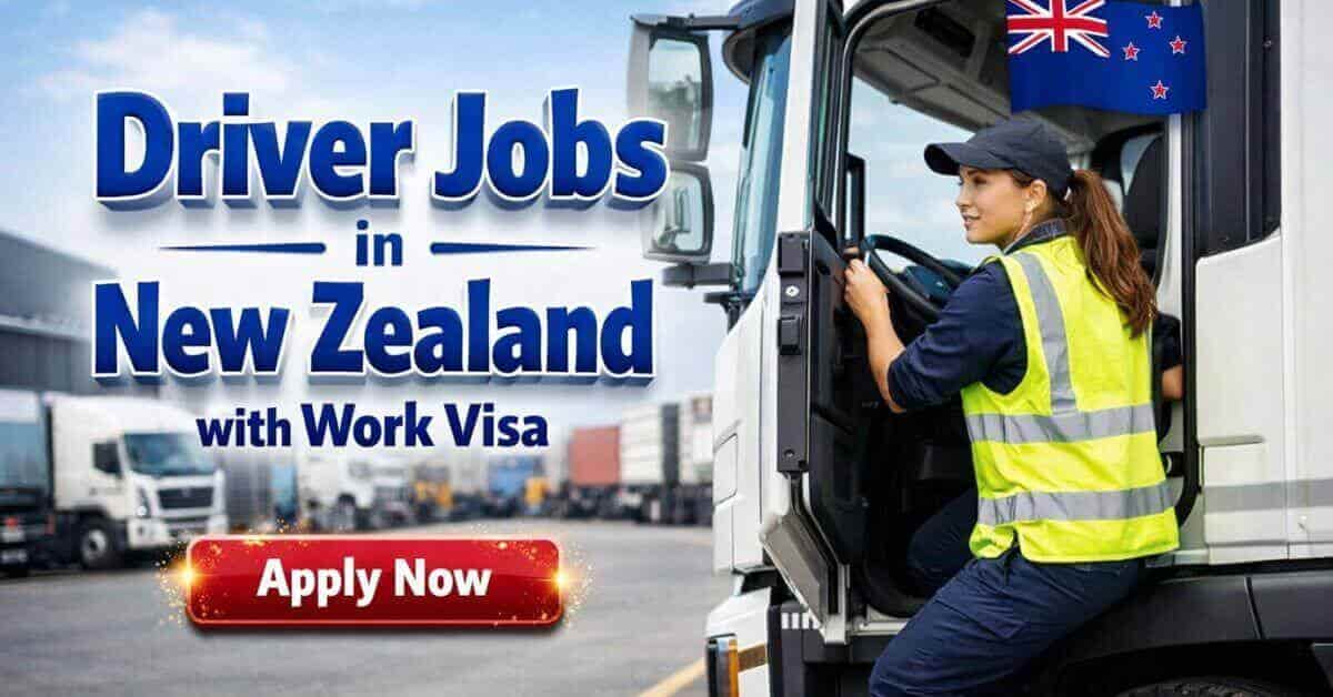 Driver Jobs in New Zealand with Work Visa