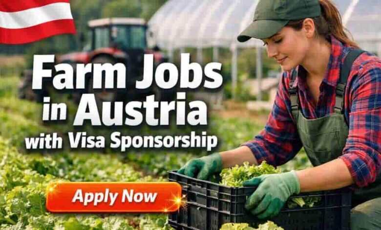 Farm Jobs in Austria with Visa Sponsorship