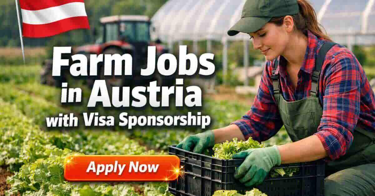 Farm Jobs in Austria with Visa Sponsorship