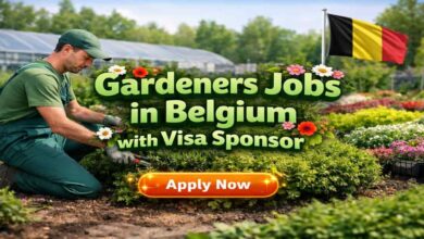 Gardeners Jobs in Belgium with Visa Sponsor