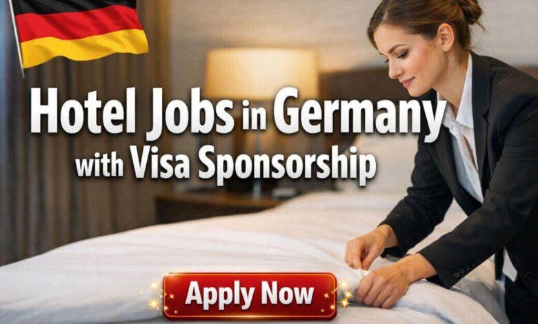 Hotel Jobs in Germany with Visa Sponsorship