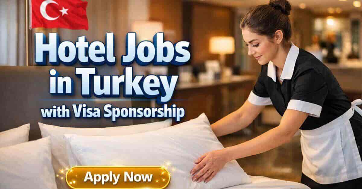 Hotel Jobs in Turkey with Visa Sponsorship