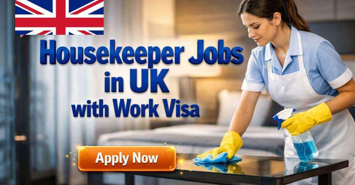 Housekeeper Jobs in UK with Work Visa
