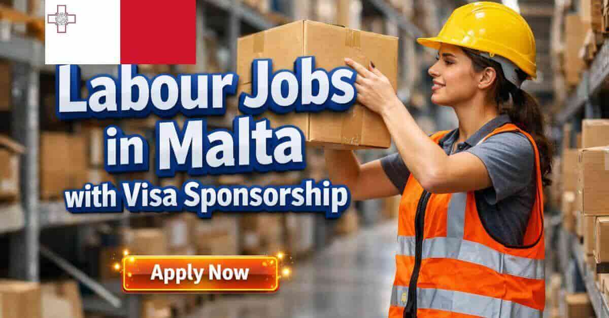 Labour Jobs in Malta with Visa Sponsorship
