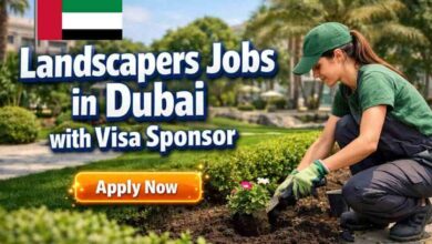 Landscapers Jobs in Dubai with Visa Sponsor