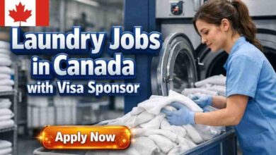 Laundry Jobs in Canada with Visa Sponsor