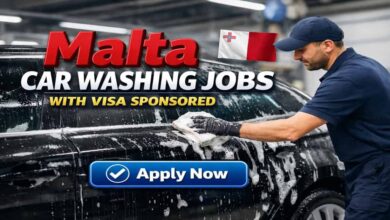 Malta Car Washing Jobs with Visa Sponsored