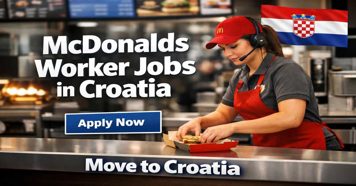 McDonalds Worker Jobs in Croatia