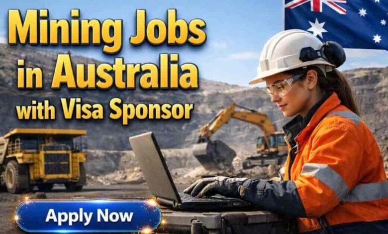 Mining Jobs in Australia with Visa Sponsor
