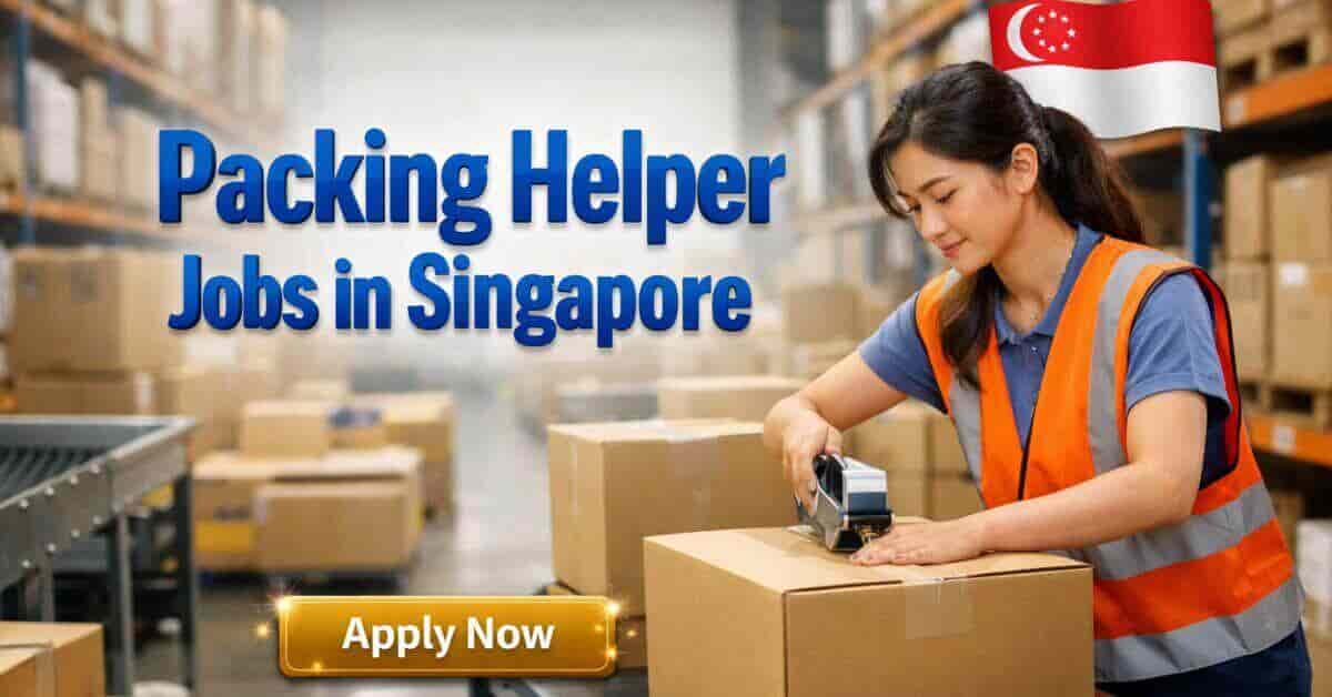 Packing Helper Jobs in Singapore