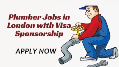 Plumber Jobs in London with Visa Sponsorship