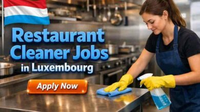 Restaurant Cleaner Jobs in Luxembourg