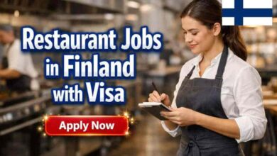 Restaurant Jobs in Finland with Visa
