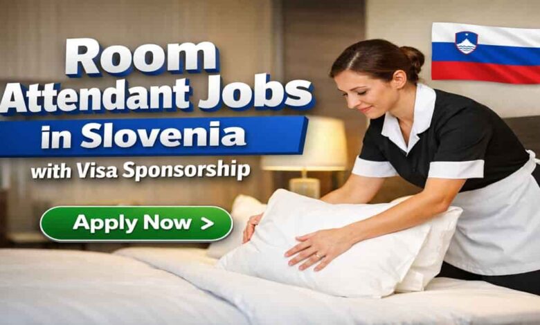 Room Attendant Jobs in Slovenia with Visa Sponsorship