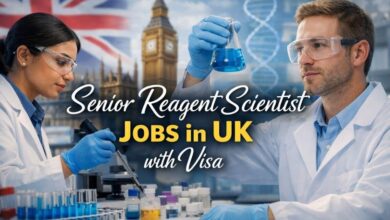 Senior Reagent Scientist Jobs in UK with Visa