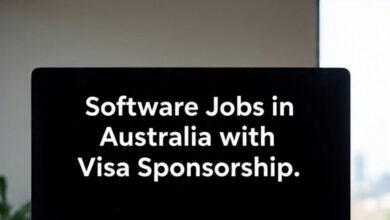 Software Jobs in Australia with Visa Sponsorship